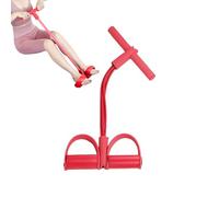 Bande de Resistance Musculation | 4 Tube Bande Elastique Musculation a Pedale | Asseyez Bandes Elastique Sport Équipement Exercice | Multifonctionnel Pilates Élastique Musculations Fitness