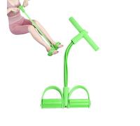 Bande de Resistance Musculation | 4 Tube Bande Elastique Musculation a Pedale | Asseyez Bandes Elastique Sport Équipement Exercice | Multifonctionnel Pilates Élastique Musculations Fitness