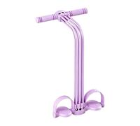 Bande de Résistance Pedal Puller | Corde de Tension élastique à 6 Tubes avec poignées | Bande d'Étirement Yoga Pedal Puller | pour Jambes, Bras, Corps, Abdos, Force, étirements, Fitness, Yoga,