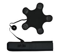 Bande de résistance pour entraînement de volley-ball, ensemble de ceintures élastiques pour le volley-ball, cordons réglables et ceinture pour service/smash/réglage/frappe et pratique en solo