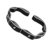 Bande de résistance pour exercices de fitness avec numéro élastique - Pour la tension et le pilates - Équipement d'entraînement féminin durable