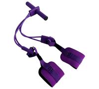 Bande de résistance pour pédale avec poignée - 145 g - Équipement | Bandes d'exercice multifonctionnelles de résistance pour femme - 63 x 23 x 8 cm - Booster de force pour la maison
