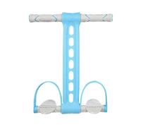 Bande de résistance pour pédale de pied - Sangle élastique en latex ABS, poignées en métal, design extensible de 2 mètres | Yoga complet à la maison, exercices d'étirement, jambes, bras, abdominaux