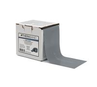 Bande de résistance THERABAND, rouleau de 25 mètres, bandes élastiques professionnelles super résistantes, argentées, sans latex, pour exercices