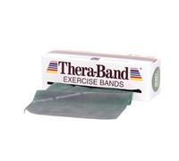 TheraBand Bande de résistance Vert – Résistance forte – 5,5 m x 15 cm