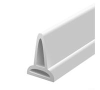 Bande de rétention d'eau pour douches, bouchon d'eau en silicone flexible pour bloquer le débit d'eau, conçu pour éviter les fuites d'eau à l'extérieur des espaces de douche (2 m)