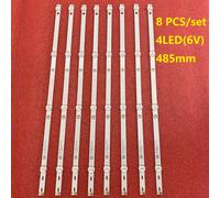 Bande de rétro-éclairage LED, 8 pièces/ensemble, pour Polaroid P50FN0117K P50FN117K K500WDC2 K500WDC2178059, Original, nouveauté Nipseyteko