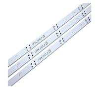 Bande de rétro-éclairage LED 850mm, 3 pièces, for LG HC430DGN-SLNX1 43UF6400 43UF640V 43UF6407 43UH610V 43UH619V
