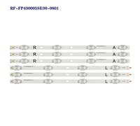 Bande de rétro-éclairage LED 8LED XIAOMI MI 4s A5 L43M5-5ARU RF-FP430005SE30-0801 RF-FR430005SE30-0801, 6 pièces ""Nipseyteko