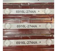 Bande de rétro-éclairage LED pièces/ensemble, pour LG 43UH620V 43UH610T 43UH630V 43UH603V 43 V16.5 ART3 2744 UHD 1 LC430DGE (FJ) (M2) Nipseyteko