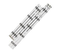 Bande de rétro-éclairage LED TV 1/4, 9 lampes adaptées for LG 43 "V16 ART3 2563 6916L-2563A 43uH6500 Lc430dgg LC430DUE Fj M1 A1 M2 43UH676V 43UH650V(4TV(24pcs))