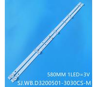 Bande de rétroéclairage 5LED LED pour FLTV-32B100 Erisson 32LED18T2 SJ.WB.D3200501-3030CS-M PT315AT01 DWB-3219A Harper 32R470T 32R660T ""Nipseyteko