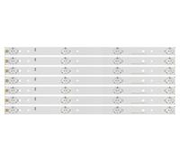 Bande de rétroéclairage 7 pièces pour, compatible avec les modèles SVH420AB2, SVH420AB3, SVH420AA7_4LED, 43H7C et 43H7C2, et Sharp LC-43N4000U.