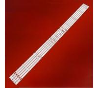 Bande de rétroéclairage LED 10 Lampe pour MS-L3184 ST-5540US JL.D55052330-006AS-M_V01 55Z1 TD SYSTEM K55DLX9US SJ.CX.D5500802-2835KS-M ""Nipseyteko