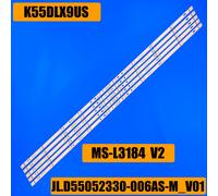Bande de rétroéclairage LED 10 Lampe pour ST-5540US MS-L3184 V2 JL.D55052330-006AS-M_V01 55Z1 TD SYSTEM K55DLX9US SJ.CX.D5500802-2835KS-M ""Nipseyteko®