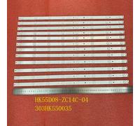 Bande de rétroéclairage LED 12 pièces/ensemble, U550CV-UMC8A1IV58AA, HK55D08-ZC14C-04, ST5461B03-2, JS-RD81366AN-7001 Nipseyteko