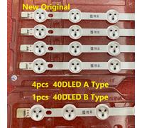 Bande de rétroéclairage LED, 5 pièces/ensemble, pour 40dled _ a B-TYPE VES400UNDS-2D-N02 N03 N04 Toshiba 40S3653DB 40L1553DB Nipseyteko