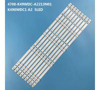 Bande de rétroéclairage LED 5LED pour Philis 49 pouces K490WDC1 A2 4708-K49WDC-A2213N01 49BDL3056Q 49U5070 49PUF6032/T3 49LK5400PLA 49UK950