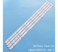 Bande de rétroéclairage LED 7 lampes pour Sharp 32 en effet EVERLIGHT LBM320P0701-DK-1 LC-32LD166K LC-32LD165RU TPT315B5-XVN029 LBM320P0701-DK-2 ""Nipseyteko
