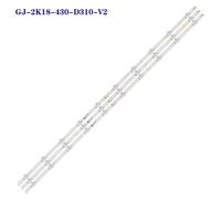 Bande de rétroéclairage LED GJ-2K18-430-D310-V2 SHARP 2108Z10D0BCC8BH00D EILG4232F53X 430H3-HVN01.U LC-43LB601U ""Nipseyteko