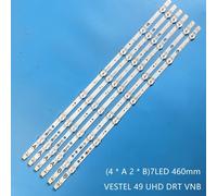Bande de rétroéclairage LED pour JL.D49071330-078AS-M_V02 SVV490A45 SVV490A64 17DLB49UER4-A/B 49PUS6031/12 49TU6020 49TU7560A 49UB7700 ""Nipseyteko