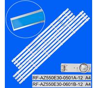 Bande de rétroéclairage LED pour TH-55FX580C PTV55U21DSWNC 55U4700LA 55U5A11T BLUE-55D3503V2W5C1B46612M-ZH-B1 RF-AZ550E30-0601B-12 A4 ""Nipseyteko®