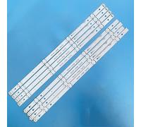 Bande de rétroéclairage LED pour watts G, 49UH610V 49UH603V 49UH601V 49UH620V 49UH6100 49UH61 _ UHD_A B HC490DGN-SLNX5-514X, 8 pièces/ensemble ""Nipseyteko