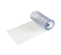 Bande de rideau de porte coupe-vent en PVC transparent, barrière d'isolation flexible pour animaux de compagnie, bloque la poussière et le bruit pour la maison et la niche, pour une installation