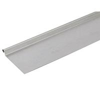 Bande de rive astragale ALUMINIUM GRIS METAL - 2M - Dimension du profilé 180 mm