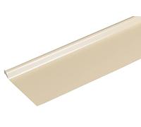 Bande de rive astragale ALUMINIUM SABLE - 2M - Dimension du profilé 200 mm