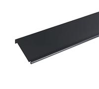 Bande de rive biseau ALUMINIUM GRIS ARDOISE - 2M - Dimension du profilé 180 mm