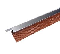 Bande de rive biseau ZINC 333 bavette Aluminium souple rouge tuile - 2M