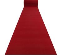 Bande de roulement caoutchoutée RUMBA 1974 Mariage couleur unie bordeaux, rouge 80cm rouge 80x360 cm