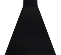 Bande de roulement caoutchoutée RUMBA couleur unie noir 60 cm Noir 60x350 cm