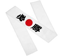 Bande de sauna blanche de style japonais pour hommes,samouraï,Japon,Ninja,course à pied,gril,accessoire de karaté,sport,victoire #A