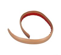 Bande de séparation de sol en PVC - Profil plat - 1 m - Pour moquette et vinyle - Réducteur de bord de porte - Gris (marron clair)