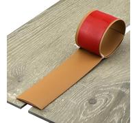 Bande De Seuil De Porte De Sécurité Couleur Café, Comblant Les Interstices, Ignifuge, Bande De Bordure De Tapis De 4 Cm De Large.(Brown,4cm)