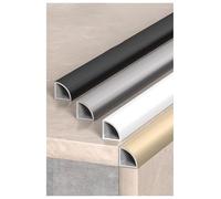 Bande de seuil de porte de transition de sol en aluminium, transition entre la porte, les barres de porte, le seuil de bande de seuil, les planches de carrelage et de stratifié(Natural,0.79in/2.0cm)