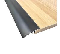 Bande de seuil de transition de plancher en aluminium seuil de porte | Garniture de bordure de bande de transition de plancher en métal for les planches stratifiées de tuile de rampe