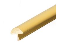 Bande de seuil de transition, Équilibre décoratif en laiton métal de bande seuil porte for la couverture d'écart plancher(W0.8cmxH0.6cm (1/4"x 1/4"))
