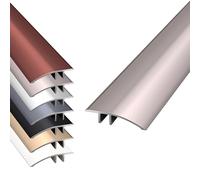 Bande de Seuil en Aluminium 90 x 4.2 cm, Barre de Transition for Rampes Permettant de Combler des Différences de Hauteur de 0.8 à 1.5 cm(Purple)