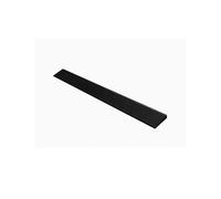 Bande de seuil for robot balayeur, tapis de pente intérieur, tapis d'escalade for robot balayeur, bande de seuil, planche de pente for marche(Black,100x20x4cm)