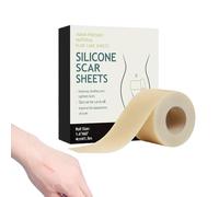 Bande De Silicone Pour Cicatrices,Feuilles De Soin De La Peau Douces Découpables Respirantes - Patchs De Soin Nourrissants Pour La Beauté De La Peau - Pour Césarienne Brûlure Abdominoplastie Et Corps