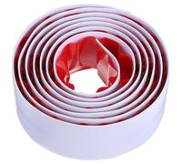 Bande de Sol PVC Blanc pour Transitions Décoratives Entre Pièces | Surface Lisse, Retrait Facile, des Risques de Chute, pour Bois Franc et Carrelage, Usage DIY