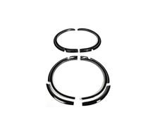Bande de sourcil for Passage Roue Voiture, Compatible avec Tesla Model Y 2020, 2021, 2022 et 2023(Bright Black)