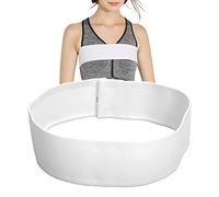 Bande de Soutien du Sein, Bande Stabilisatrice D'implant Mammaire Respirante, Bande de Soutien de Compression D'implant Post-chirurgie, Bande de Soutien de Soutien-gorge de Sport à Fort Impact(L)