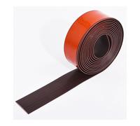 Bande de transition autocollante en vinyle for seuil de porte, rampe, bordure de moquette, revêtement de sol stratifié plat, 3,3 pi, 6,6 pi, 9,8 pi(Black walnut,6.6ftx4cm)