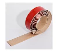 Bande de transition autocollante en vinyle for seuil de porte, rampe, bordure de moquette, revêtement de sol stratifié plat, 3,3 pi, 6,6 pi, 9,8 pi(Maple wood,9.8ftx7.6cm)
