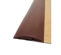 Bande de transition autocollante for sol, de séparation for seuil de bordure de convient aux hauteurs inférieures à 5 mm(Dark brown,800cm/312in)