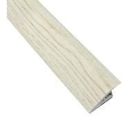 Bande de transition de moquette,Bande de transition de porte - Bande de sol stratifié en PVC - Barre de seuil autocollante, barre de séparation de sol plate pour hauteurs de sol inégales